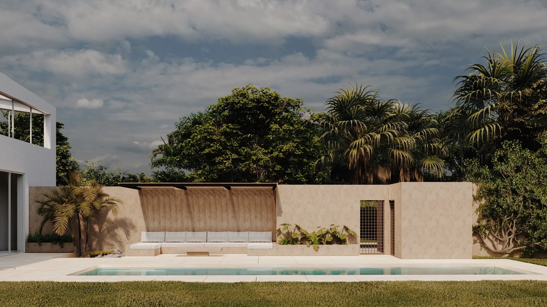 Exterior architectural design for houses